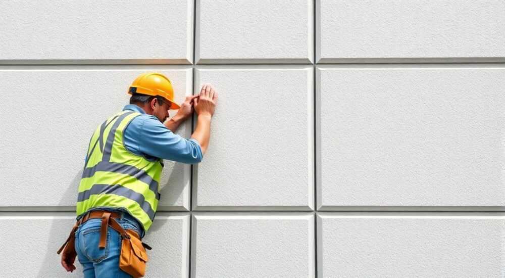 Как производится монтаж квадратных фасадных панелей