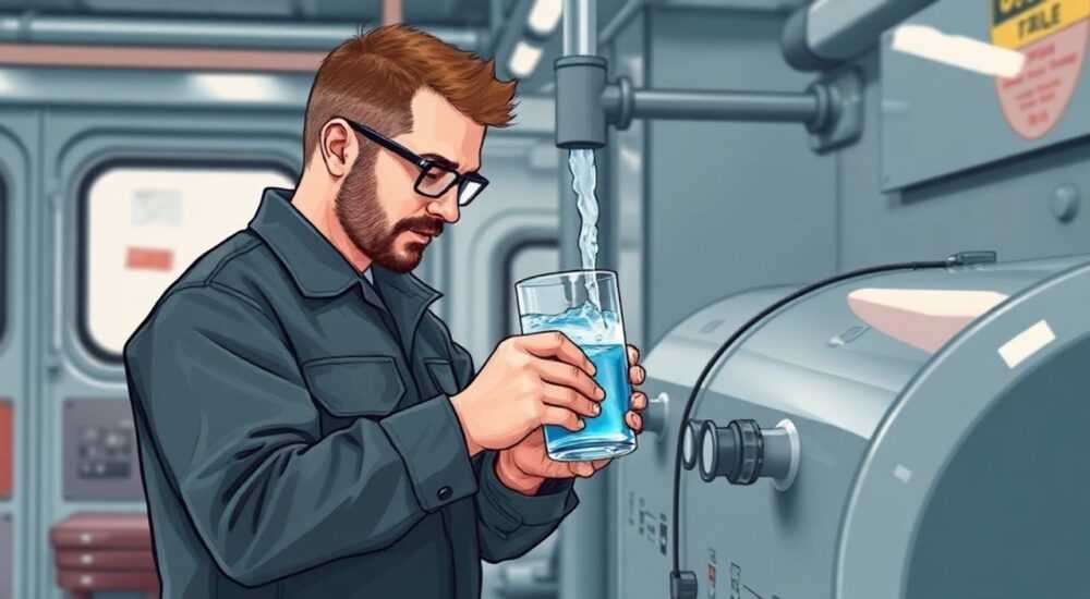 Как проверяем наличие воды в котле в пассажирском вагоне