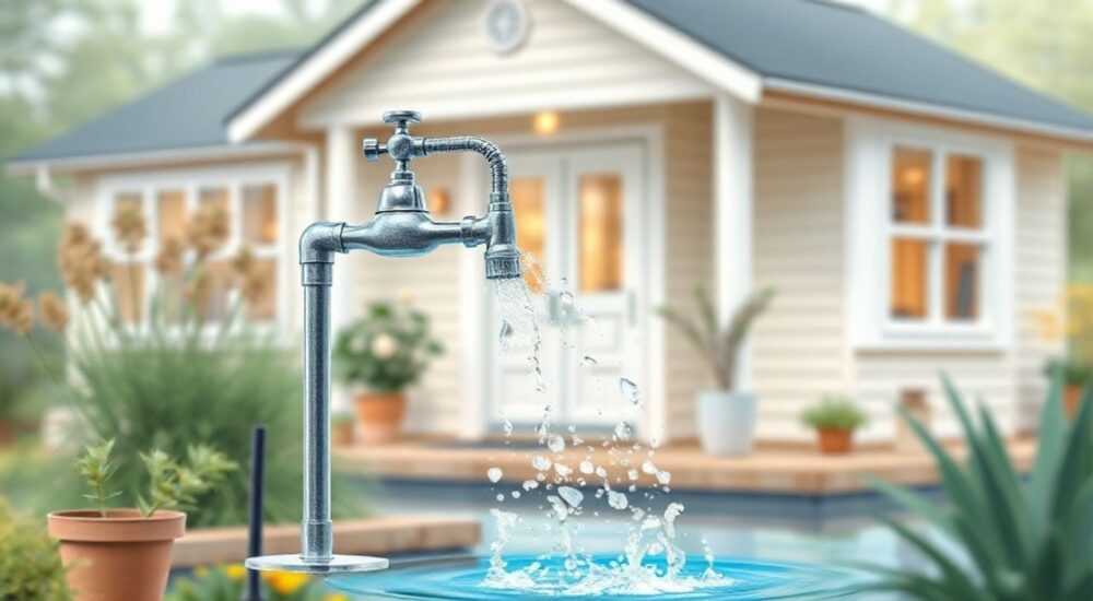 Как проводить воду в дом из центрального водопровода