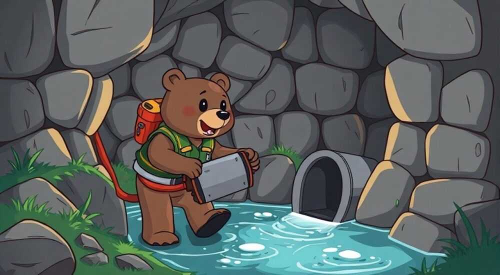 Как пройти канализацию в super bear adventure