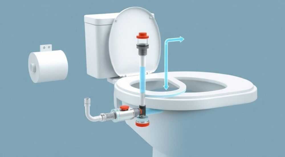 Как работает клапан в унитазе