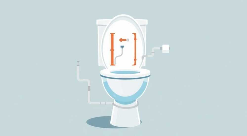Как работает сливной бачок в унитазе