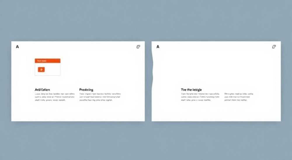 Как разделить слайд на 2 части в powerpoint