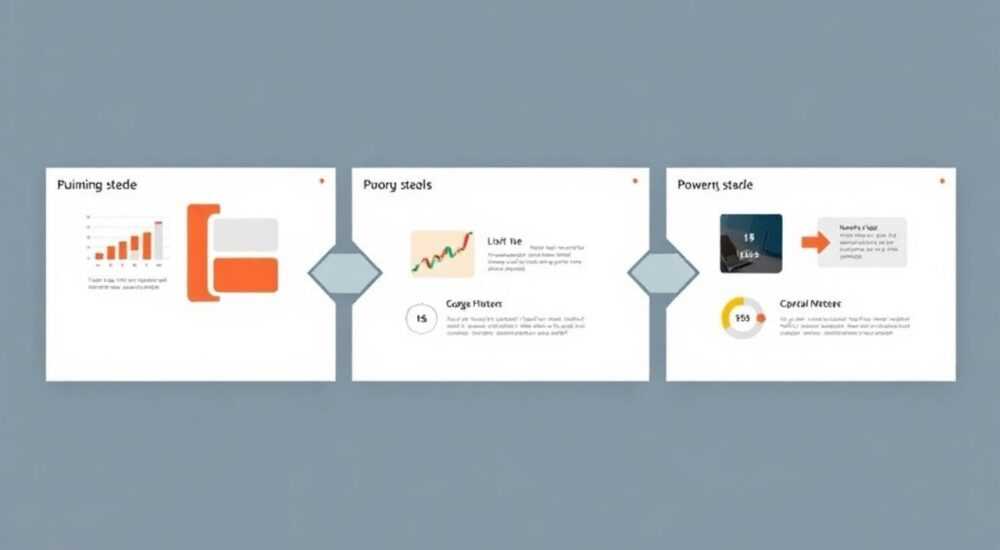Как разделить слайд на 3 части в powerpoint