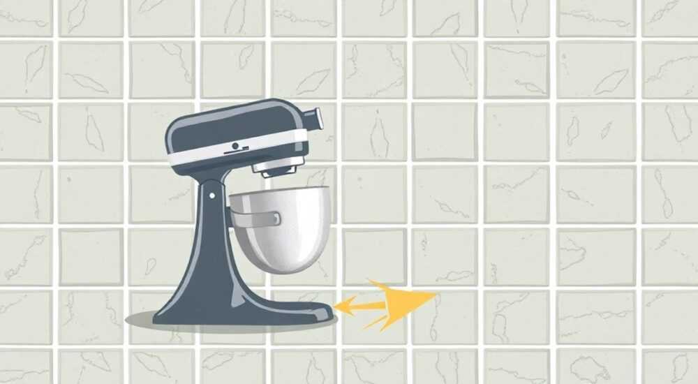 Как разметить отверстия под смеситель в плитке