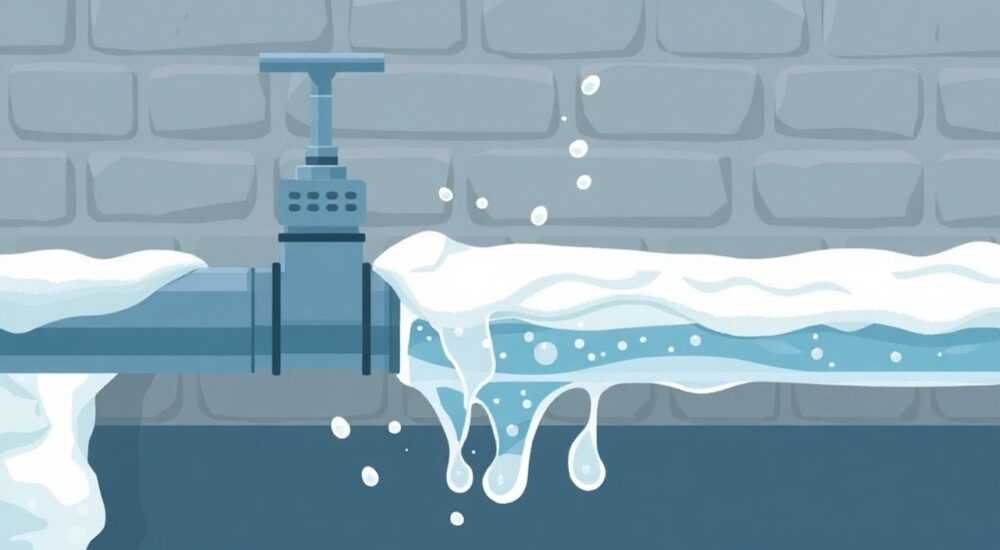 Как разморозить водопровод на даче