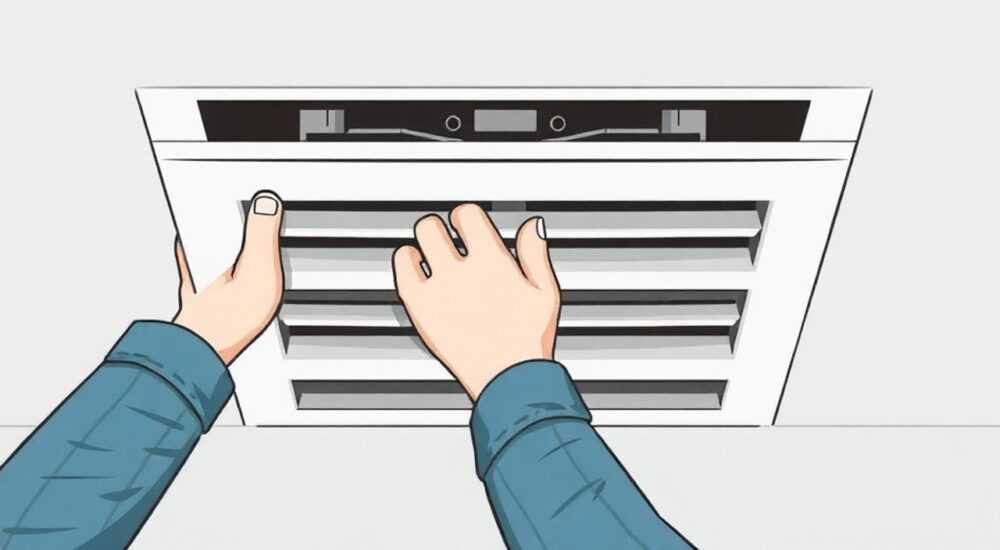 Как разобрать вентиляционную решетку