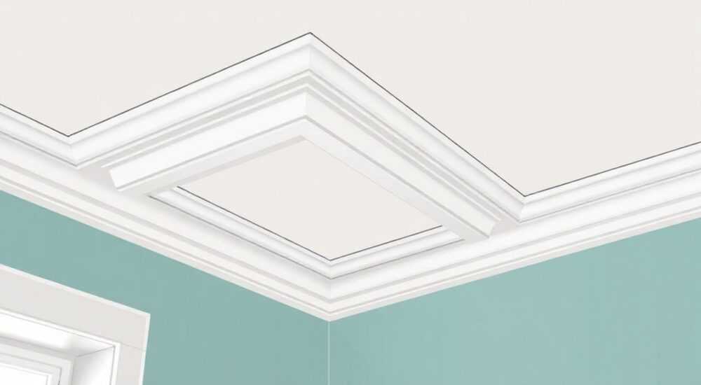 Как резать углы на потолочном карнизе