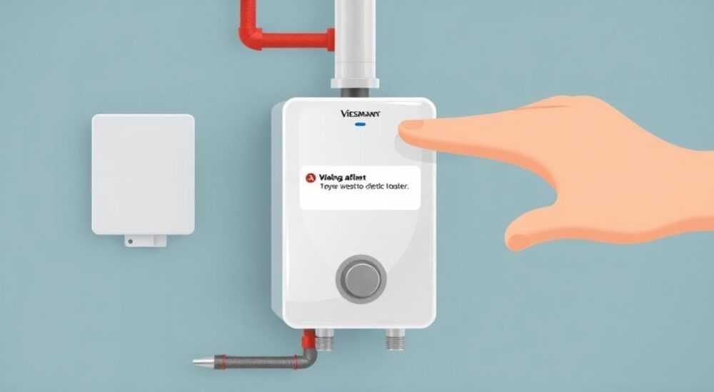 Как сбросить ошибку на котле viessmann