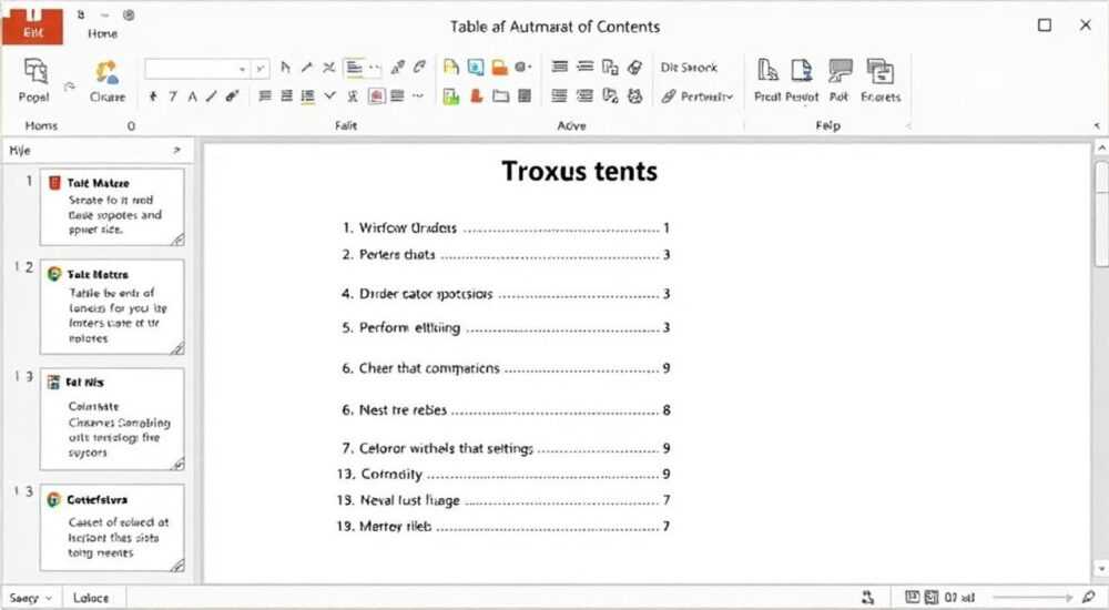 Как сделать автоматическое содержание в презентации powerpoint