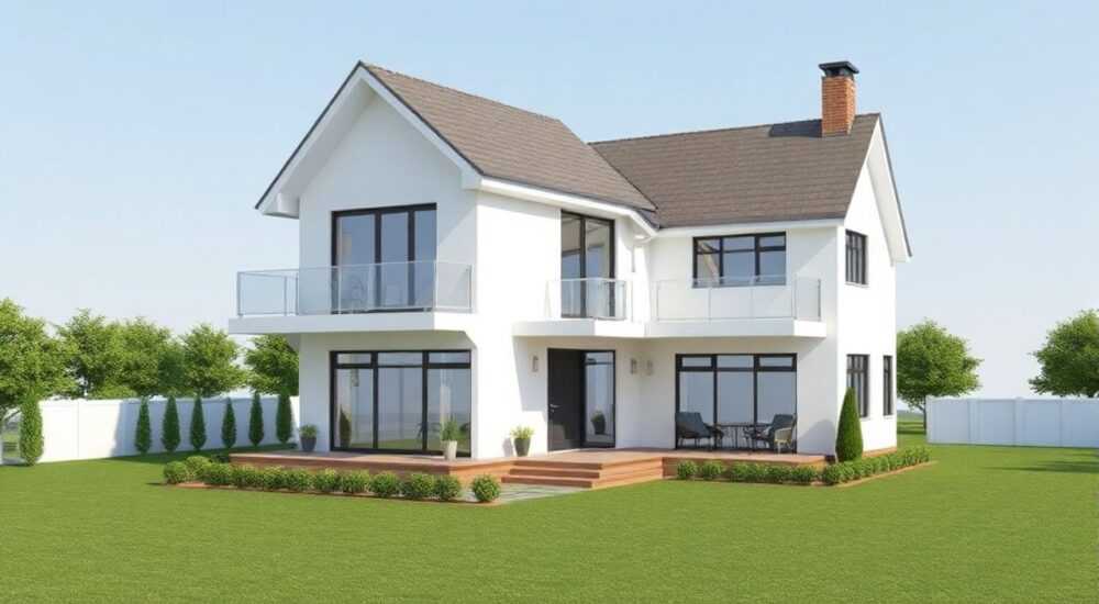 Как сделать дом в sketchup