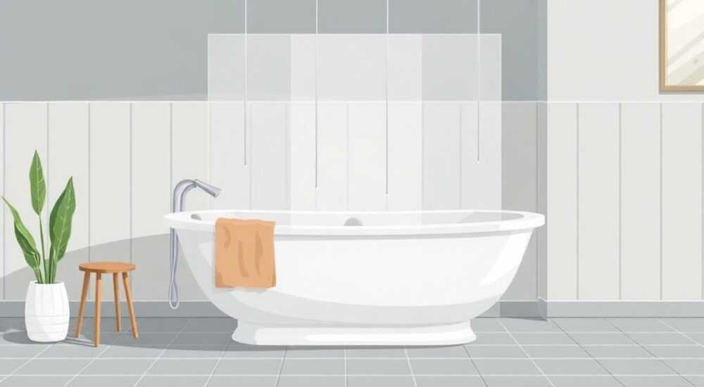 Как сделать экран для ванны из панелей