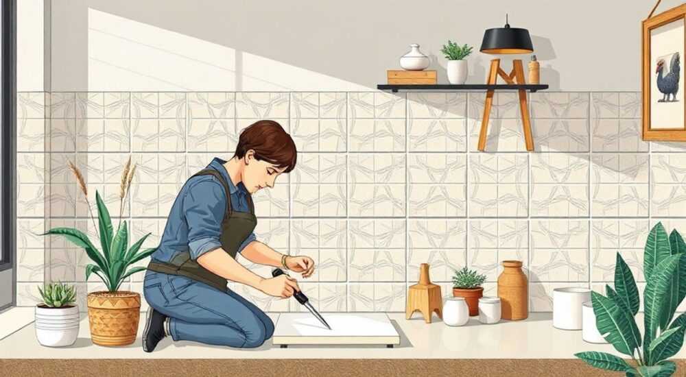 Как сделать форму для декоративной плитки в домашних условиях