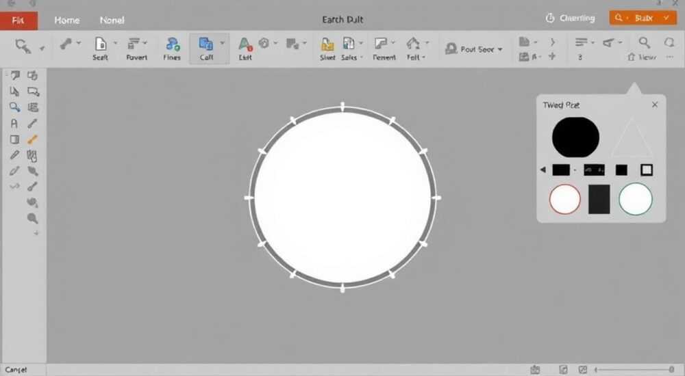Как сделать фотографию в круге в powerpoint