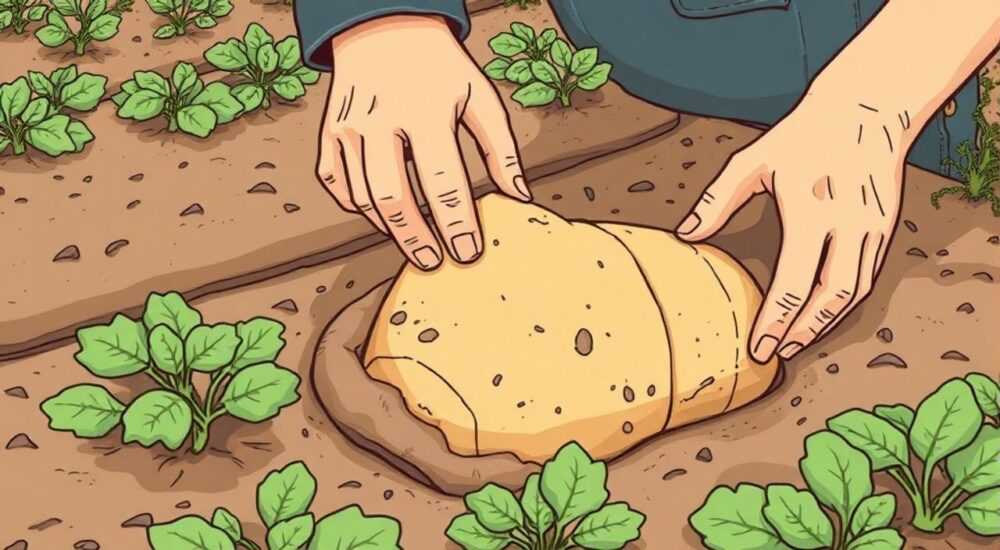 Как сделать гребни для посадки картофеля вручную