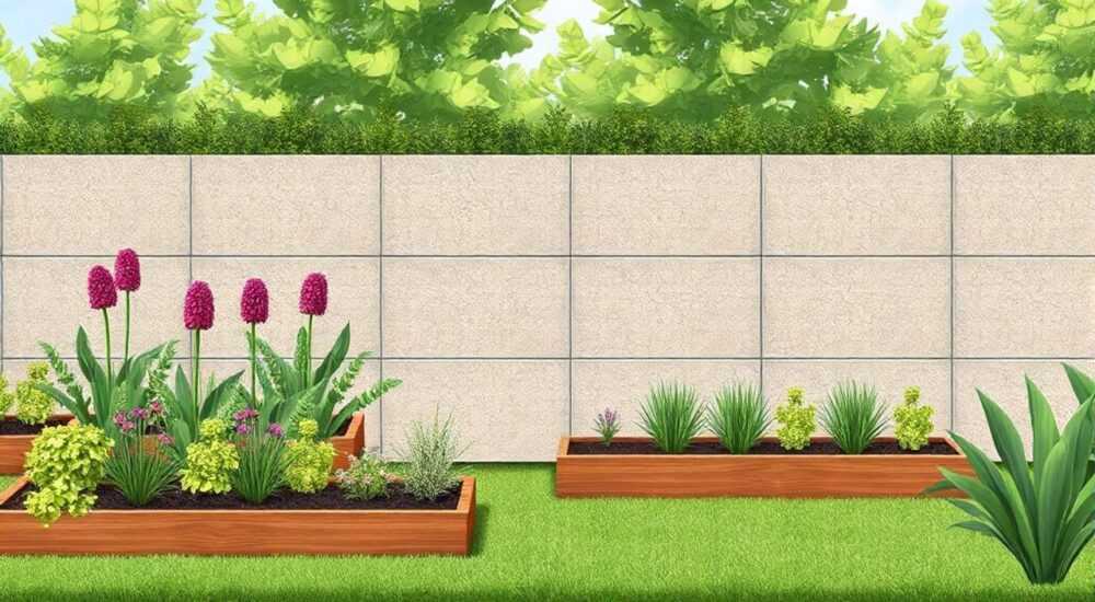 Как сделать грядки из стеновых панелей