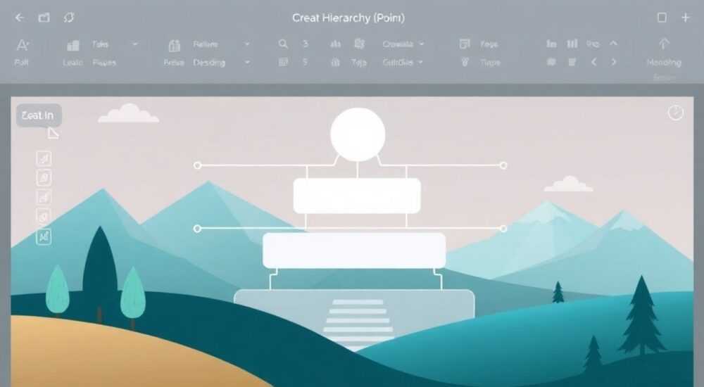 Как сделать иерархию в powerpoint