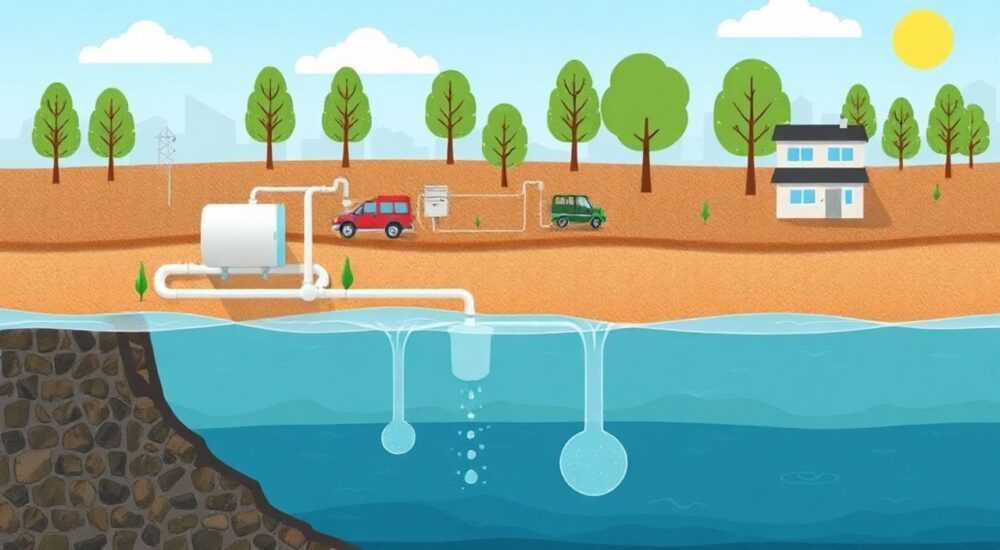 Как сделать канализацию если близко грунтовые воды