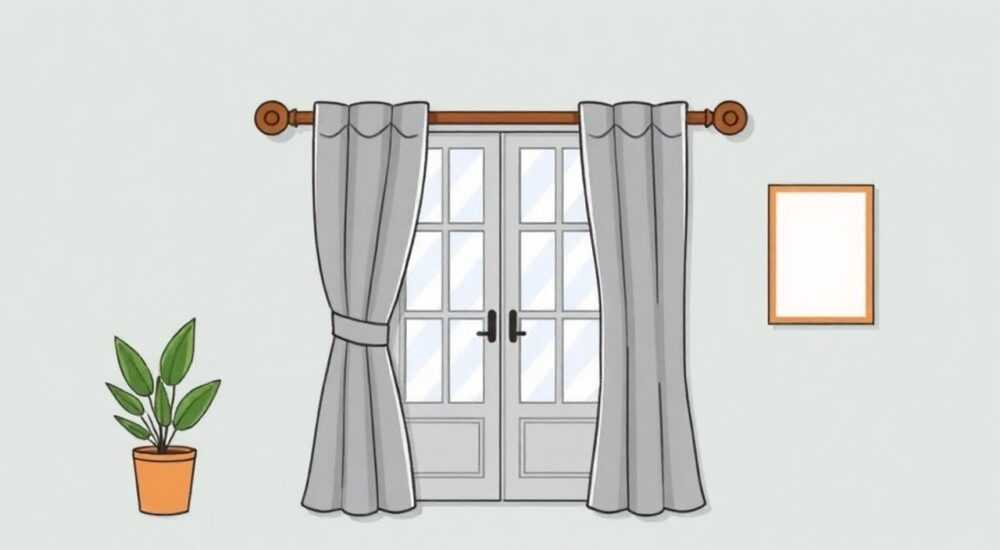 Как сделать карниз для двери