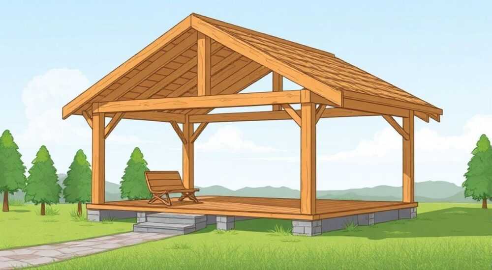 Как сделать карниз крыши деревянного дома
