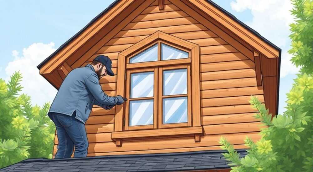 Как сделать карниз на фронтоне деревянного дома фото