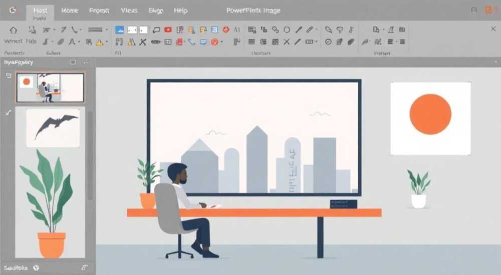 как сделать картинку в powerpoint