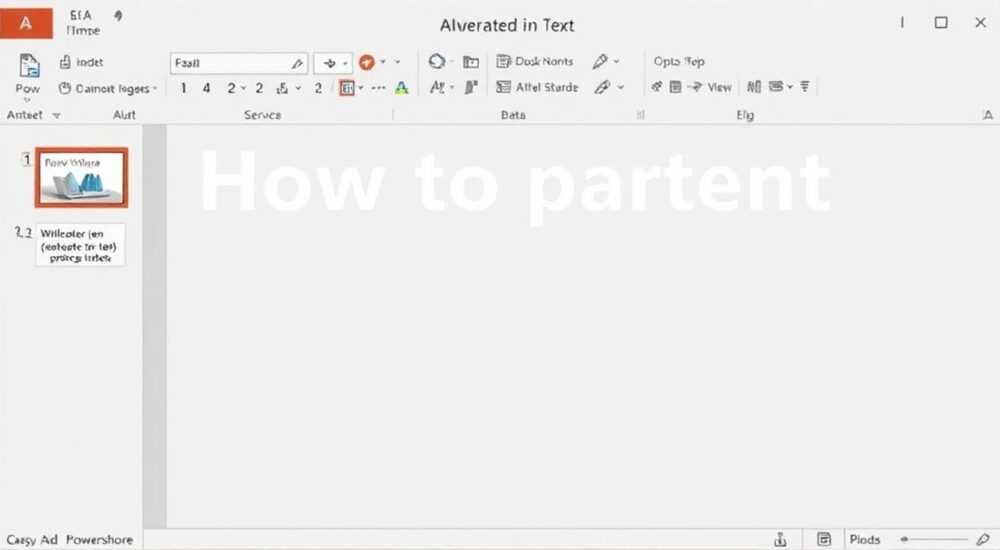 как сделать картинку в тексте в powerpoint