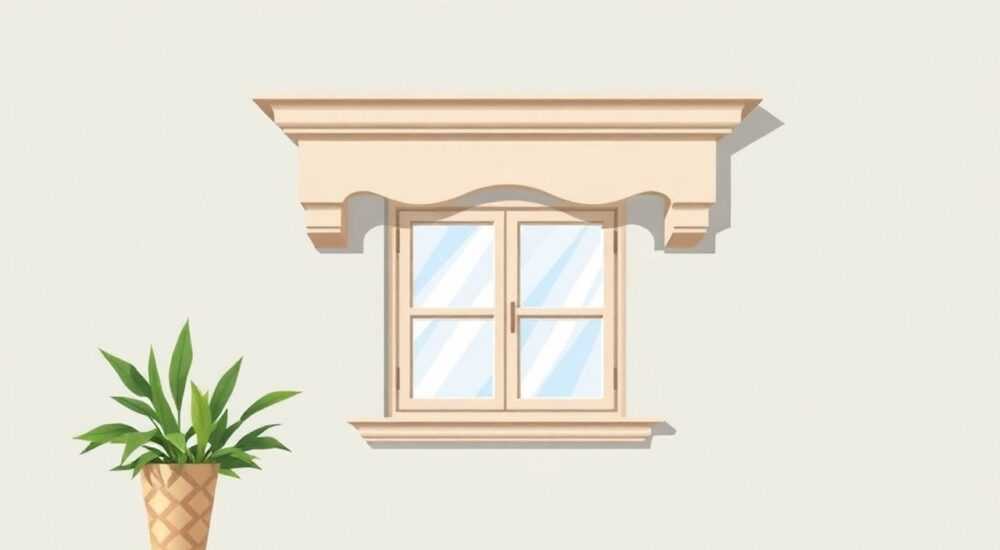 Как сделать красивый карниз