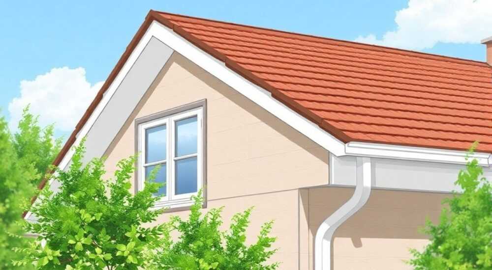 Как сделать красивый карниз крыши