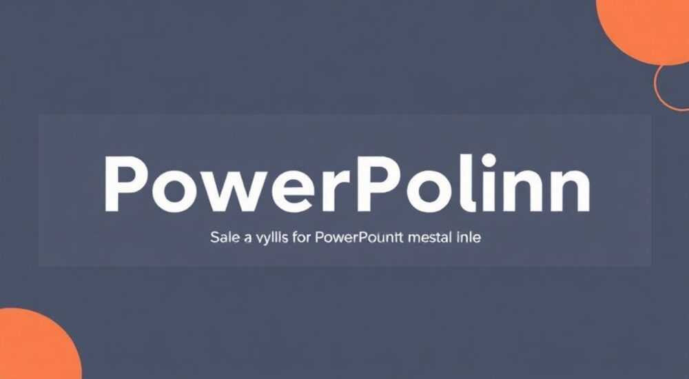 Как сделать красивый заголовок в презентации powerpoint