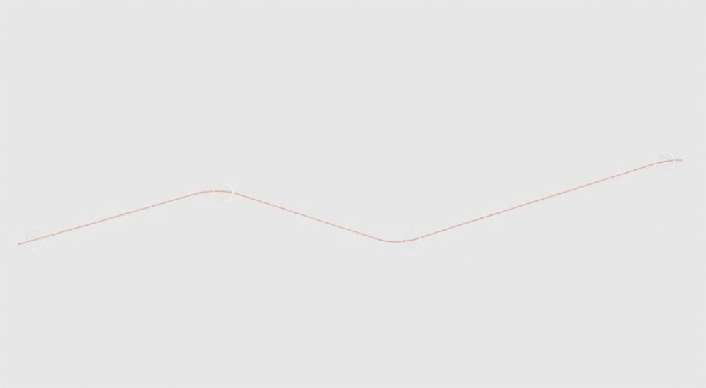 Как сделать кривую линию в повер поинт