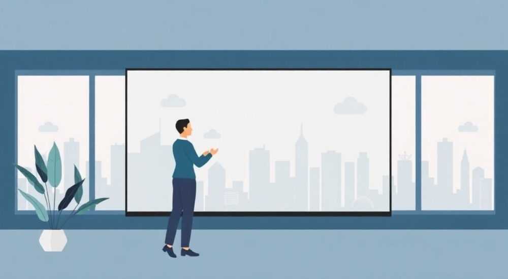 Как сделать на весь экран презентацию в powerpoint