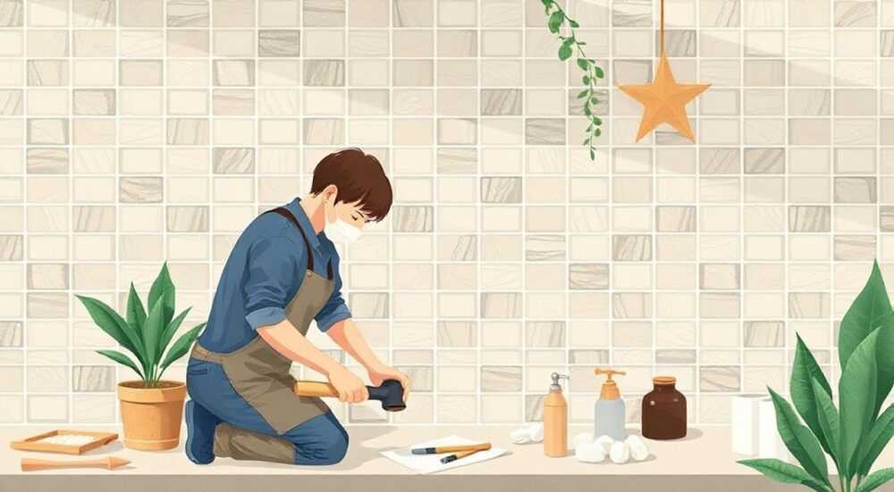 Как сделать настенную плитку в домашних условиях