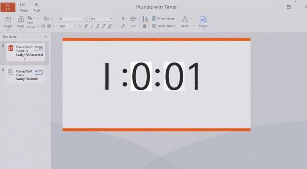 Как сделать обратный отсчет в презентации powerpoint