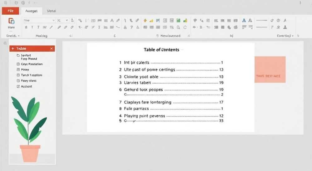 Как сделать оглавление в powerpoint с гиперссылками