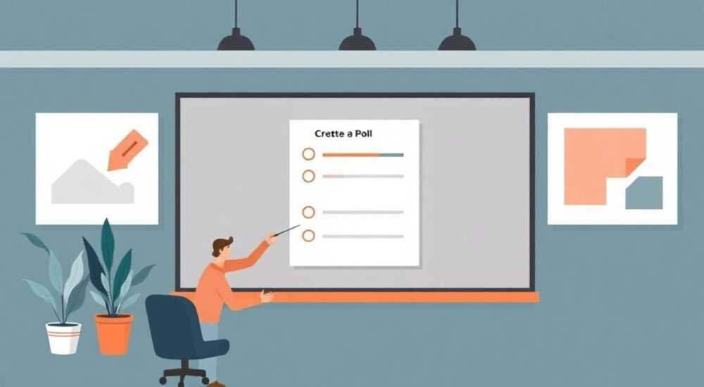 Как сделать опрос в презентации powerpoint