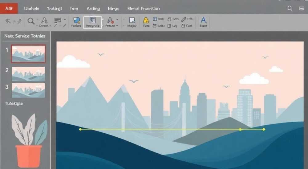 как сделать переход в презентации powerpoint