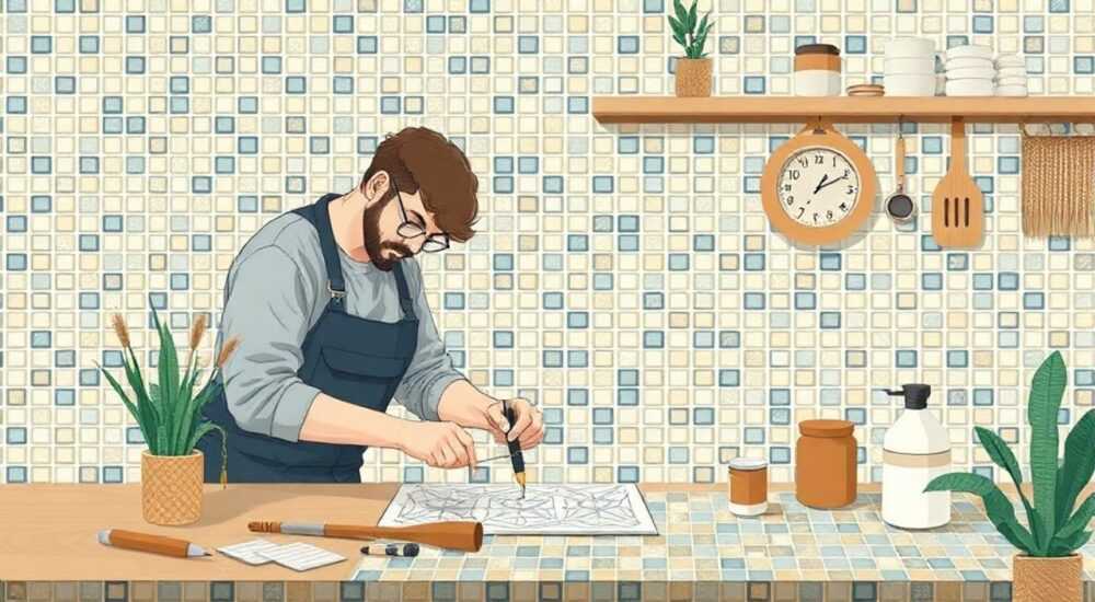 Как сделать плитку мозаику своими руками