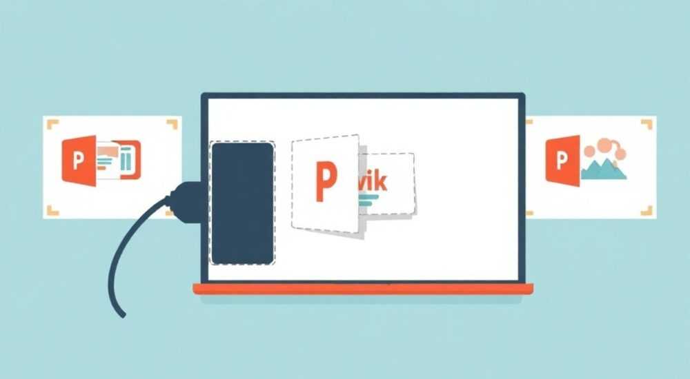Как сделать презентацию на ноутбуке со слайдами пошагово на флешку в powerpoint