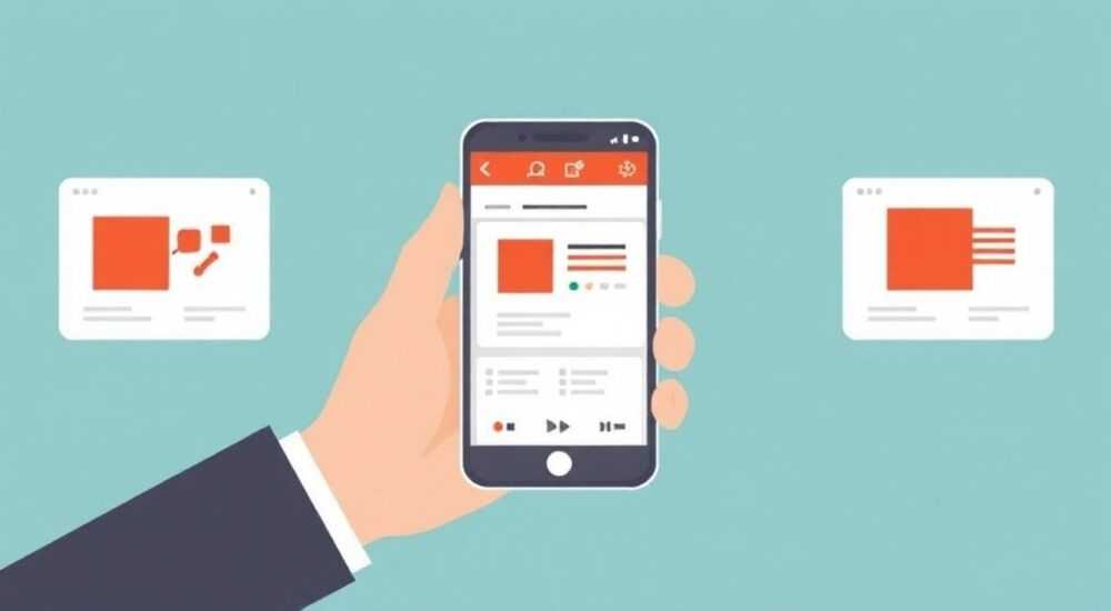 как сделать презентацию powerpoint на телефоне