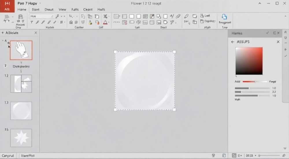 Как сделать прозрачность фигуры в powerpoint