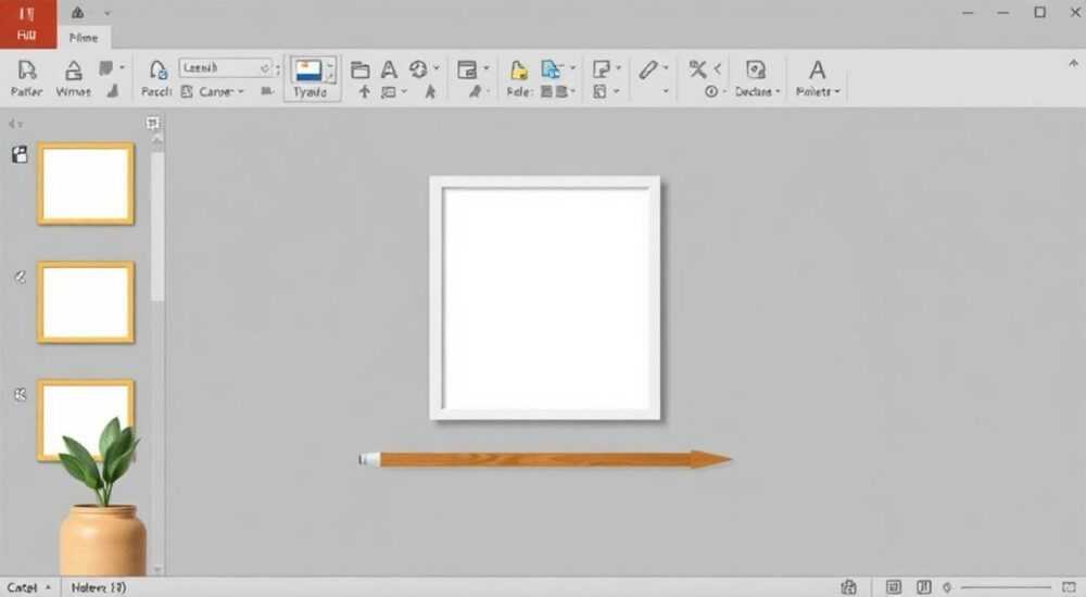 Как сделать рамку для фото в презентации powerpoint
