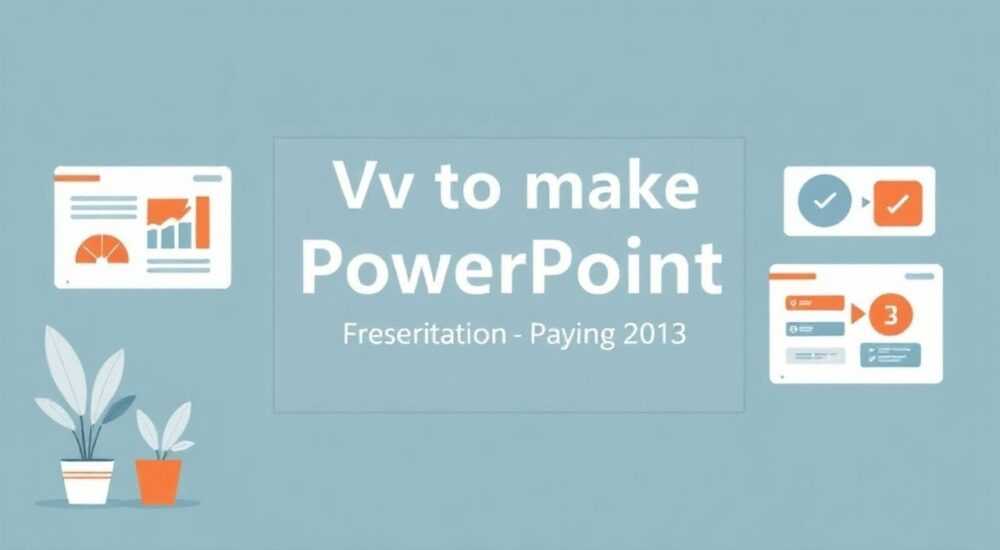 как сделать слайд презентацию в powerpoint