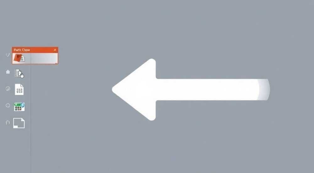 Как сделать стрелку в презентации powerpoint