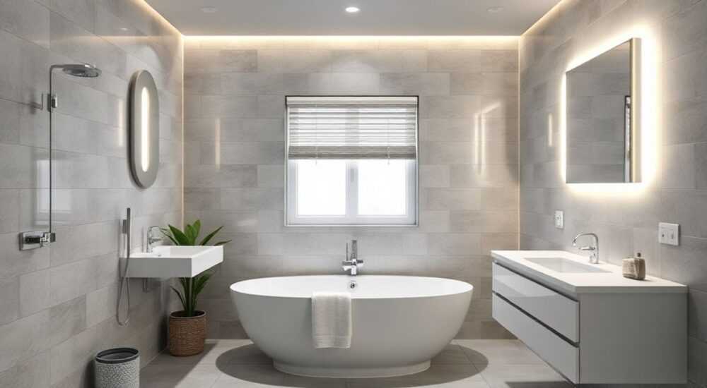 Как сделать светодиодную ленту в ванной