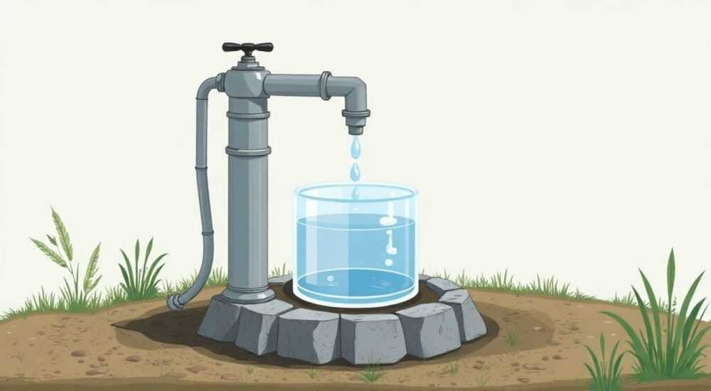 Как сделать водопровод из колодца