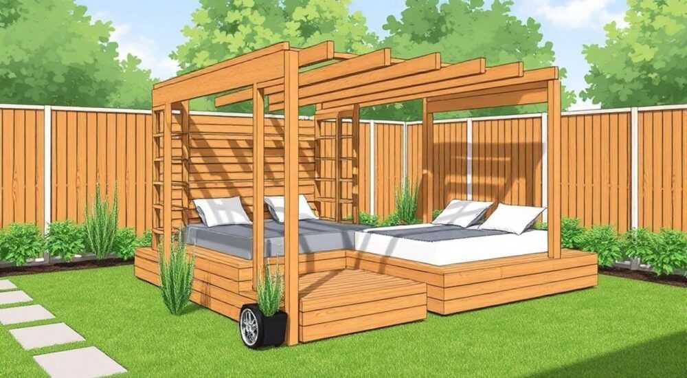Как сделать высокие грядки из дерева