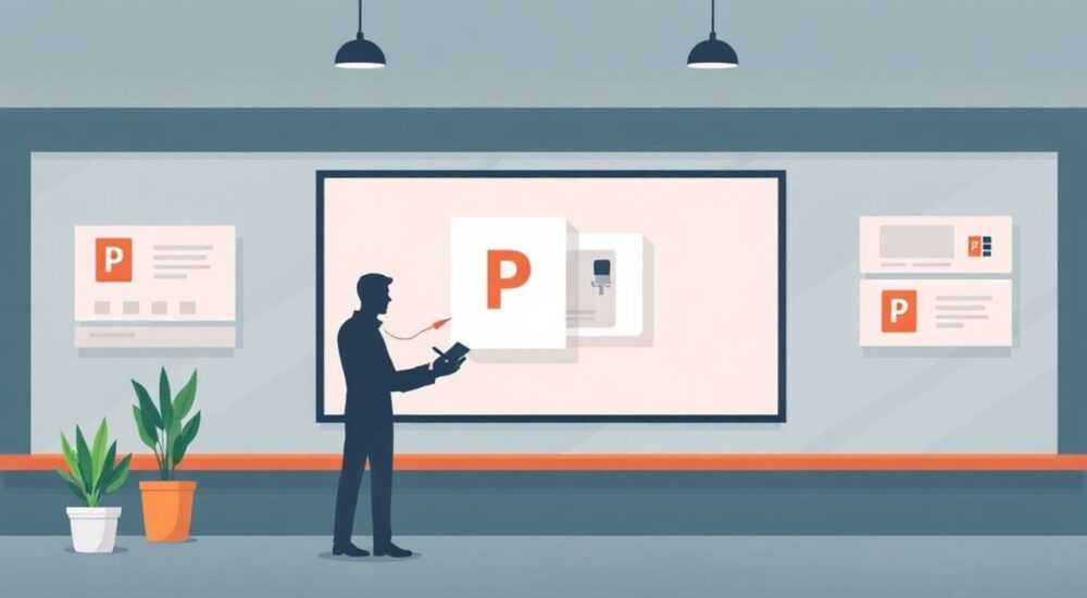 Как скопировать ссылку презентации powerpoint