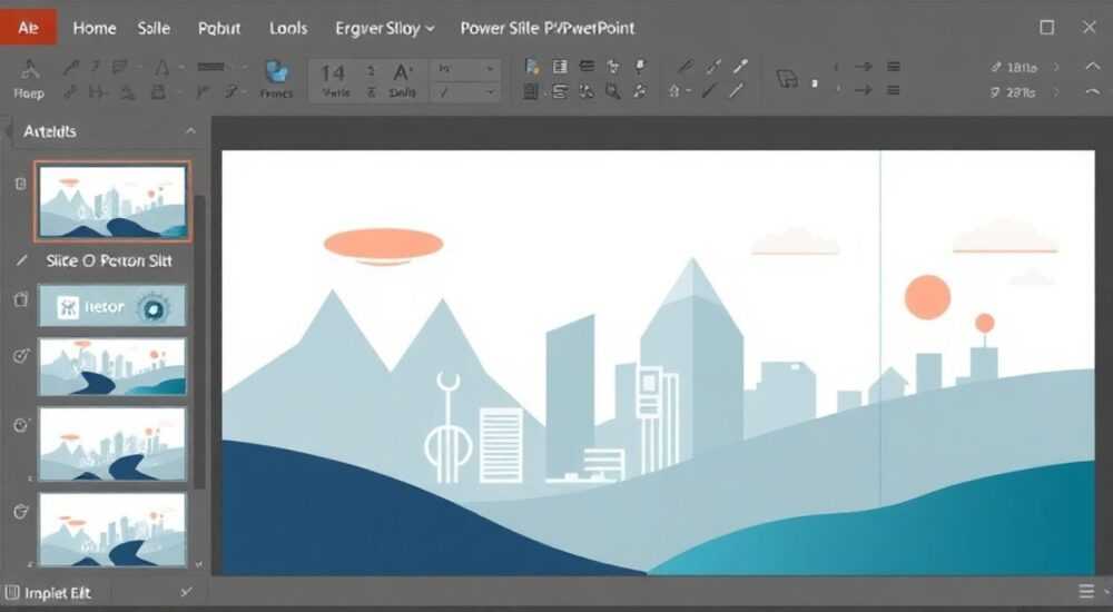Как сменить ориентацию слайда в powerpoint