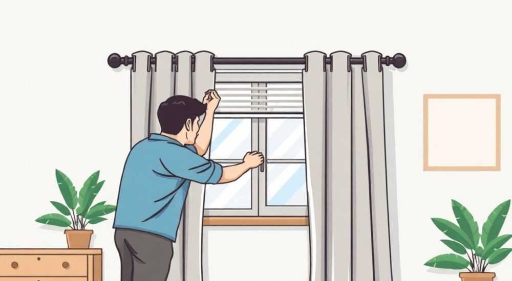Как снять карниз жалюзи